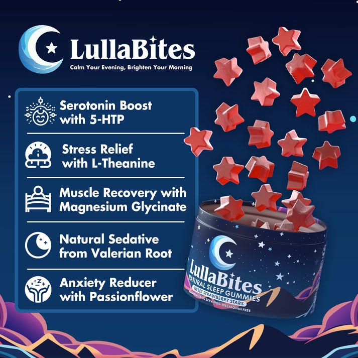 LullaBites® | Natural Sleep Gummies