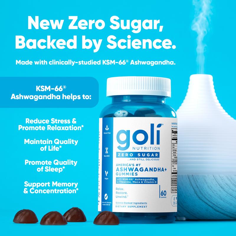 Goli Ashwagandha & Vitamin D Gummy