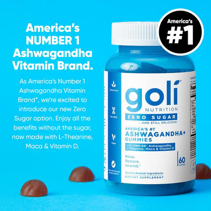 Goli Ashwagandha & Vitamin D Gummy